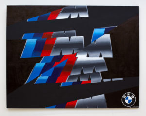 Logo BMW pack M 2020 photo Didier Ducroc - Les deux atelier 2021